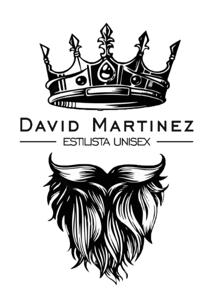 Logo de David Martínez Estilista, peluquería en Argentina que usa Letbookly para reservar turnos online