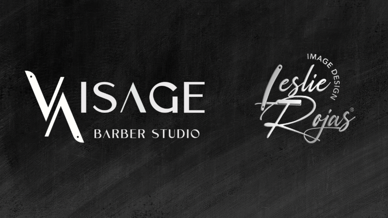 Logo de Visage Barber Studio, barbería en Argentina que usa Letbookly para reservar turnos online